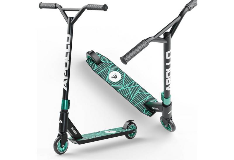 Apollo Stuntscooter Stunt Scooter Kinder Freestyle Kickscooter Genius Pro, Kinderroller Trick Roller Kinder und Erwachsene von Apollo