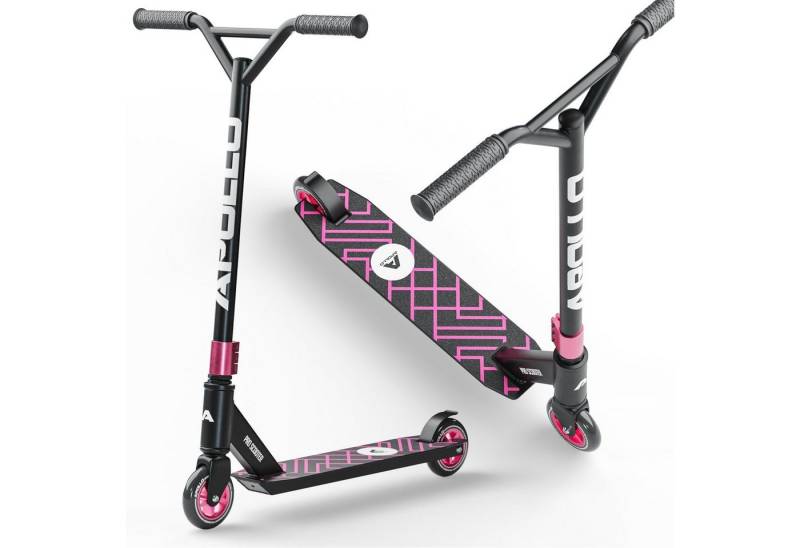 Apollo Stuntscooter Stunt Scooter Kinder Freestyle Kickscooter Genius Pro, Kinderroller Trick Roller Kinder und Erwachsene von Apollo
