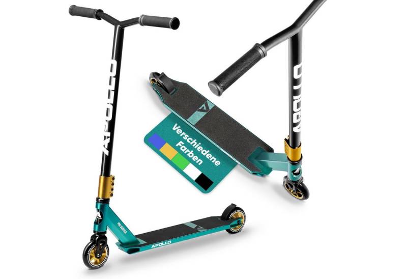 Apollo Stuntscooter Stunt Scooter - Star Pro - Trick Scooter für Kinder und Teenies, Profi Stuntscooter mit ABEC9 Kugellagern und 100mm Alu Core Wheels von Apollo