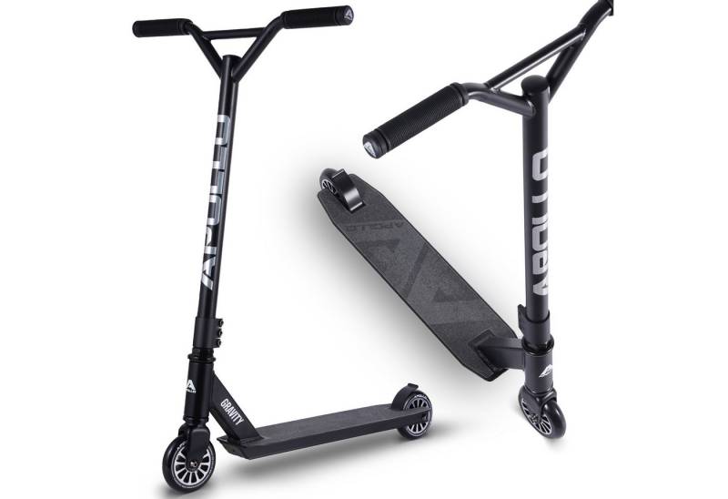 Apollo Stuntscooter Stuntscooter Gravity - Fun-Kickscooter für Kinder und Teenager, Hohe Belastbarkeit (bis 100kg) und einfaches Handling. von Apollo