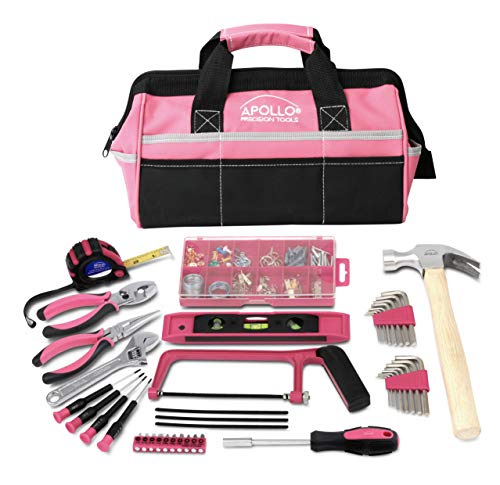 Apollo Tools DT0020P Werkzeugtasche mit 201 Teilen, rosafarben, Spende an die Brustkrebsforschung Apollo Tools DT0020P Werkzeugtasche mit 201 Teilen, rosafarben, Spende an die Brustkrebsforschung von Apollo