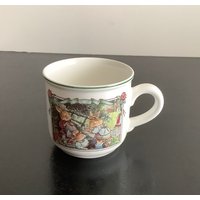 Villeroy Und Boch Foxwood Tales Brian Peterson, Seltenes Tassenbild „Picknick". Neu Unbenutzt von ApolloniaNiceThings