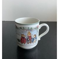 Villeroy Und Boch Foxwood Tales Brian Peterson Seltenes Tassenbild Winter. Neu Unbenutzt von ApolloniaNiceThings