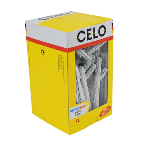 Apolo 9880FL Celo Langer Normaldübel FL 8-80, Metallic von Apolo