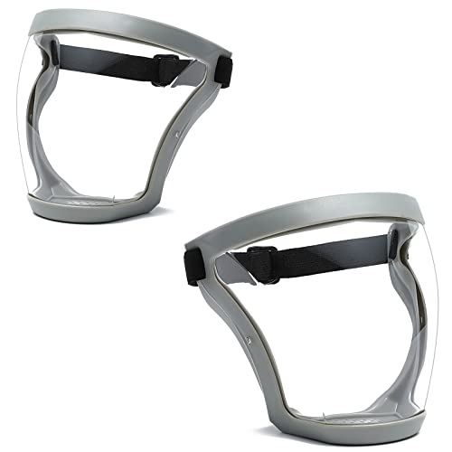 2 Pcs Anti-Fog Protective Full Face Shield-Super HD Reusable Face Protective Cover Adjustable Universal TOKLYUIE 2 Pcs Anti-Fog Protective Full Face Shield-Super HD Reusable Face Protective Cover Adjustable Universal TOKLYUIE von Apomkjoe