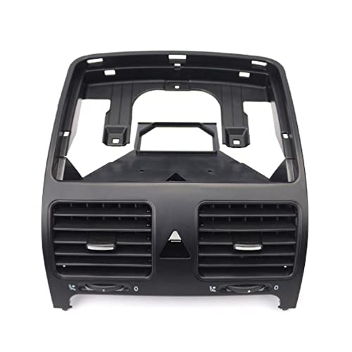 Lüftungsschlitz für Golf Rabbit MK5 1K0819728F Klimaanlage, Schwarz von Apooke