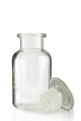 5 x Apothekerflasche 100 ml - Farbe: Klar - inkl. Glasstopfen *** Weithalsflasche Apothekerglas Stopfenflasche Laborflasche Laborglas Rundschulterflasche Weithalsflaschen Apothekergläser Stopfenflaschen Laborflaschen Laborgläser Rundschulterflaschen *** 5 x Apothekerflasche 100 ml - Farbe: Klar - inkl. Glasstopfen *** Weithalsflasche Apothekerglas Stopfenflasche Laborflasche Laborglas Rundschulterflasche Weithalsflaschen Apothekergläser Stopfenflaschen Laborflaschen Laborgläser Rundschulterflaschen *** von Apothekerflaschen