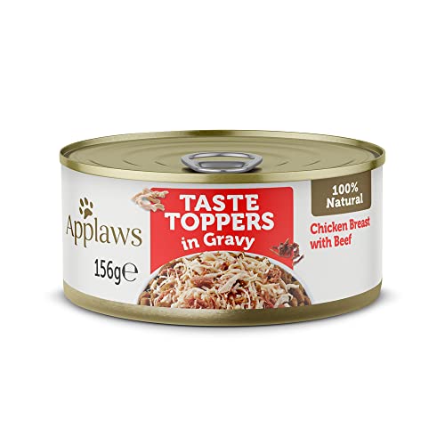 Applaws Premium Natürlich Nassfutter für Hunde, Getreidefreies Huhn mit Rindfleisch in Sauce 12 x 156g Dose Applaws Premium Natürlich Nassfutter für Hunde, Getreidefreies Huhn mit Rindfleisch in Sauce 12 x 156g Dose von Applaws