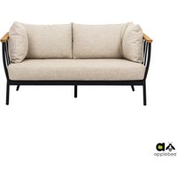 Apple Bee Condor Lounge 2-Sitzer Sofa Aluminium/Olefin von Apple Bee