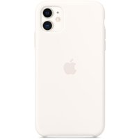 0 Apple Silikon Case für Apple iPhone 11, weiß von Apple