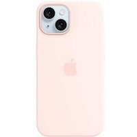 Apple Silikon Case mit MagSafe für Apple iPhone 15, hellrosa von Apple