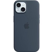 0 Apple Silikon Case mit MagSafe für Apple iPhone 15 Plus, sturmblau von Apple
