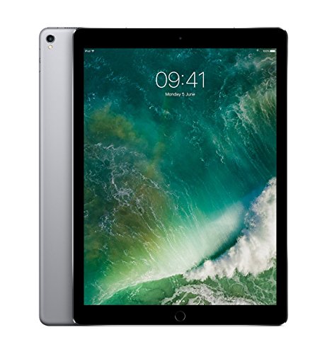 2017 Apple iPad Pro (12.9-zoll, Wi-Fi + Cellular, 256GB) - Space Grau (Generalüberholt) von Apple