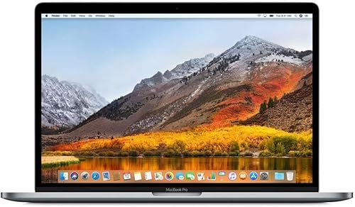 2018 Apple MacBook Pro mit 2.6GHz Intel Core i7 (15-zoll, 16GB RAM, 256GB SSD Kapazität) (QWERTY English) Space Grau (Generalüberholt) von Apple