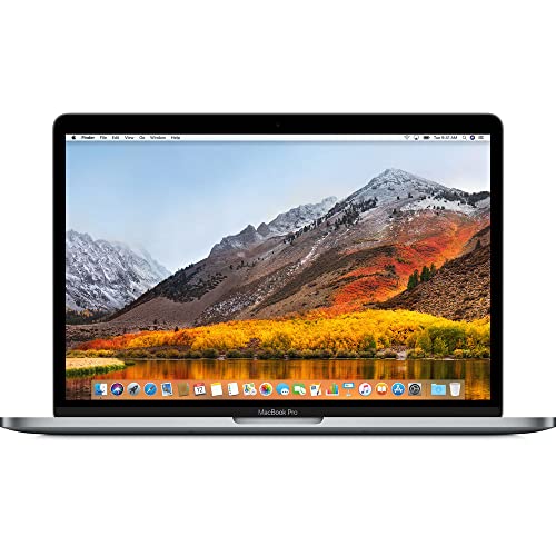 2018 Apple MacBook Pro mit 2.7GHz Intel Core i7 (13-zoll, 8GB RAM, 512GB SSD Kapazität) (QWERTY Italian) Space Grau (Generalüberholt) von Apple