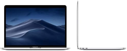 2018 Apple MacBook Pro mit 2.7GHz Intel Core i7 (13-zoll, 8GB RAM, 512GB SSD Kapazität) (QWERTZ German) Silber (Generalüberholt) von Apple