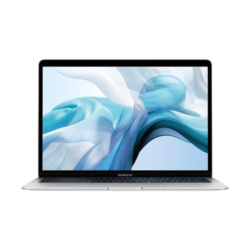 2019 Apple MacBook Air mit 1.6GHz Intel Core i5 (13-zoll, 8GB RAM, 128GB SSD Kapazität) (QWERTY Spanishn) Silber (Generalüberholt) von Apple