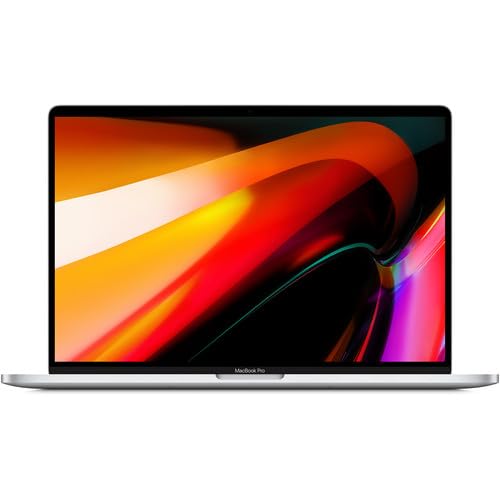 2019 Apple MacBook Pro mit 2.6GHz Intel Core i7 (16-zoll, 16GB RAM, 512GB SSD Kapazität) (QWERTY) Silber (Generalüberholt) von Apple