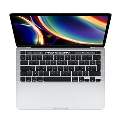 2020 Apple MacBook Pro mit Intel 1,4 GHz Core i5 Chip (13 Zoll, 8 GB RAM, 512 GB SSD-Speicher) - (QWERTY Spanisch) Silber (Generalüberholt) von Apple