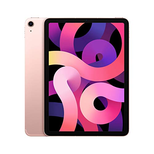 2020 Apple iPad Air (10.9 inch, WiFi + Cellular, 256GB) Roségold (Generalüberholt) von Apple