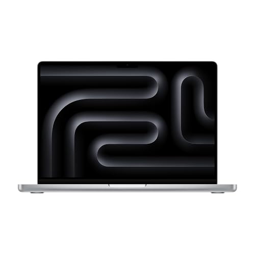 2023 Apple MacBook Pro mit M3 Pro 11-Core CPU/14-Core GPU (14-zoll, 18GB RAM, 512GB SSD) (QWERTZ German) Silber (Generalüberholt) von Apple