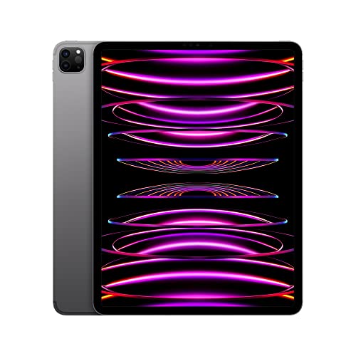 Apple 12.9-inch iPad Pro Wi-Fi + Cellular - 6th Generation - Tablet - 256 GB - 12.9" IPS (2732 x 2048) - 3G, 4G, 5G - Space Grey (Generalüberholt) von Apple