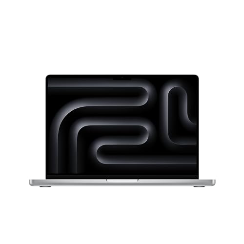 Apple 2023 MacBook Pro Laptop M3 Pro Chip mit 12‑Core CPU, 18‑Core GPU: 14,2" Liquid Retina XDR Display, 18 GB gemeinsamer Arbeitsspeicher, 1 TB SSD Speicher. Funktioniert mit iPhone/iPad, Silber Apple 2023 MacBook Pro Laptop M3 Pro Chip mit 12‑Core CPU, 18‑Core GPU: 14,2" Liquid Retina XDR Display, 18 GB gemeinsamer Arbeitsspeicher, 1 TB SSD Speicher. Funktioniert mit iPhone/iPad, Silber von Apple