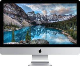 Apple Late 2015 iMac Core i7, 4GHz (27" -32GB RAM - M395 2GB - 3TB Fusion Drive) (Generalüberholt) von Apple