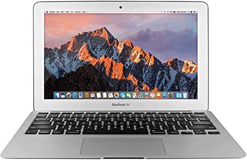 Apple MacBook Air 11.6 "(i5-5250u 4 GB 128 GB SSD) US QWERTY-Tastatur MJVM2LL/A Anfang 2015 Silber (Generalüberholt) von Apple