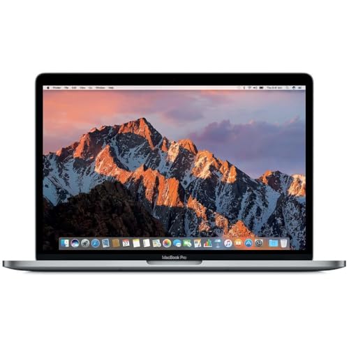 Apple MacBook Pro, 2018 mit Intel Core i7 & Touch Bar (13-Zoll, 8GB RAM, 256GB SSD-Speicher) QWERTZ Deutsch Space Grau (Refurbished) von Apple