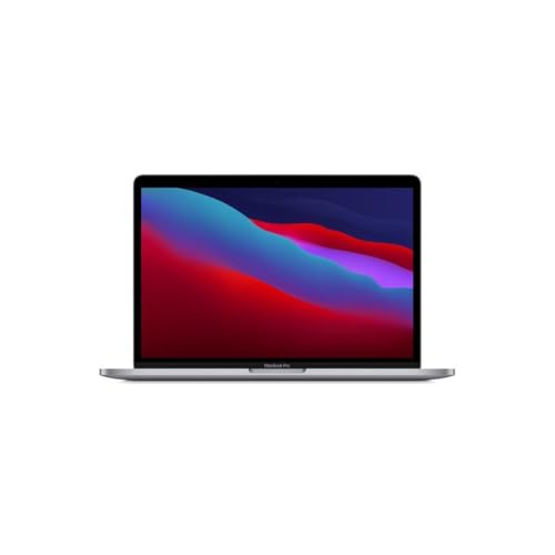 Apple MacBook Pro, 2020 mit M1 Chip & Touch Bar (13-Zoll, 16GB RAM, 256GB SSD-Speicher) QWERTZ Deutsch Space Grau (Refurbished) von Apple