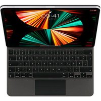 Apple Magic Keyboard Tablet-Tastatur schwarz geeignet für Apple iPad Pro 12,9" 3. Gen (2018), Apple iPad Pro 12,9" 4. Gen (2020), Apple iPad Pro 12,9" 5. Gen (2021), Apple iPad Pro 12,9" 6. Gen (2022) von Apple