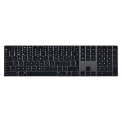 Apple Magic Keyboard mit Numeric Keypad (QWERTY Italienisch) Space Grau (Generalüberholt) von Apple
