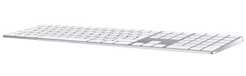 Apple Magic Keyboard mit Numeric Keypad (A1843) (QWERTY Englisch) Silber (Generalüberholt) von Apple