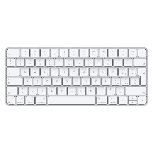 Apple Magic Keyboard: Bluetooth, wiederaufladbar. Kompatibel mit Mac, iPad oder iPhone; Italienisch, Silber (Generalüberholt) von Apple