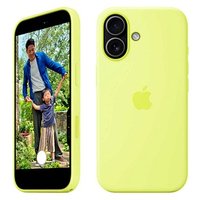 Apple Silikon Case mit MagSafe Handy-Cover für Apple iPhone 17 neongelb Apple Silikon Case mit MagSafe Handy-Cover für Apple iPhone 17 neongelb von Apple