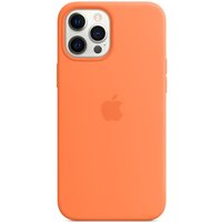 Apple Silikon Case mit MagSafe für Apple iPhone 12 Pro Max, kumquat von Apple