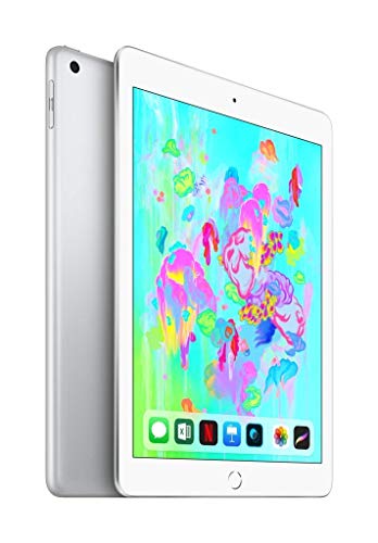 Apple iPad 9.7 (6. Gen) 32GB Wi-Fi + Cellular - Silber - Entriegelte (Generalüberholt) von Apple