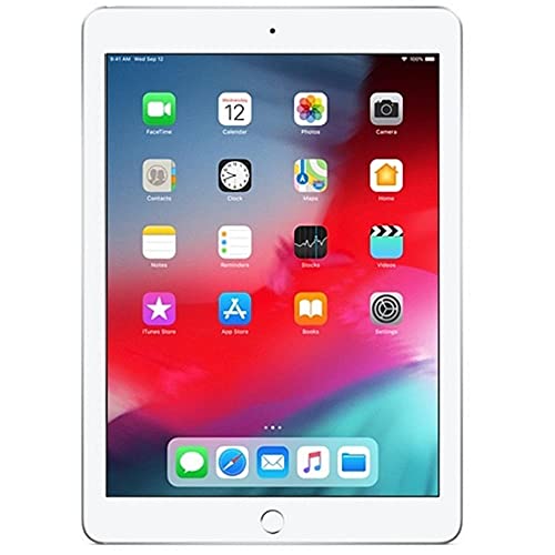 Apple 2018 iPad (9,7-Zoll, Wi-Fi + Zellular, 128GB) Silber (Generalüberholt) von Apple
