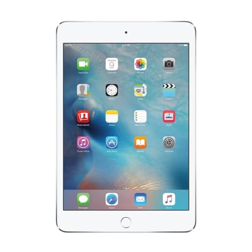 Apple iPad Mini 4 32GB 4G - Silber - Entriegelte (Generalüberholt) von Apple