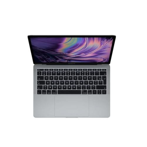 Mitte 2017 Apple MacBook Pro mit 2,3 GHz Intel Core i5 (13 Zoll, 8 GB RAM, 128 GB SSD, italienisches Qwerty) Space Grau (Generalüberholt) von Apple