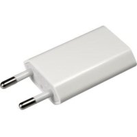 Apple - Netzadapter iPod (mit Dock-/oder Lightning-Anschluss) iPhone weiß von Apple