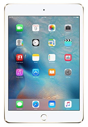 Spät-2015 Apple iPad Mini 4 (7.9-zoll, Wi-Fi + Cellular, 16GB) - Gold (Generalüberholt) von Apple