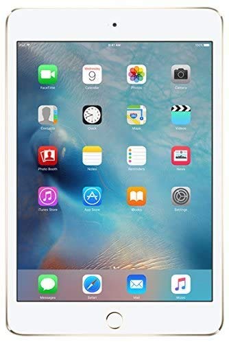 Spät-2015 Apple iPad mini 4 (7.9-zoll, Wi-Fi, 64GB) - Gold (Generalüberholt) von Apple