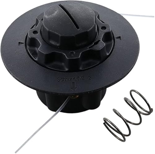 Applearwen ﻿Mähkopf AutoCut C5-2 – Ersatzteil für Rasentrimmer FS38, FS40, FS45, FS46, FS50, FSE60 Inkl. 2m Mähfaden & M8x1,25 Gewinde 4006 710 2106, 4006 710 2103 stihl mähkopf von Applearwen