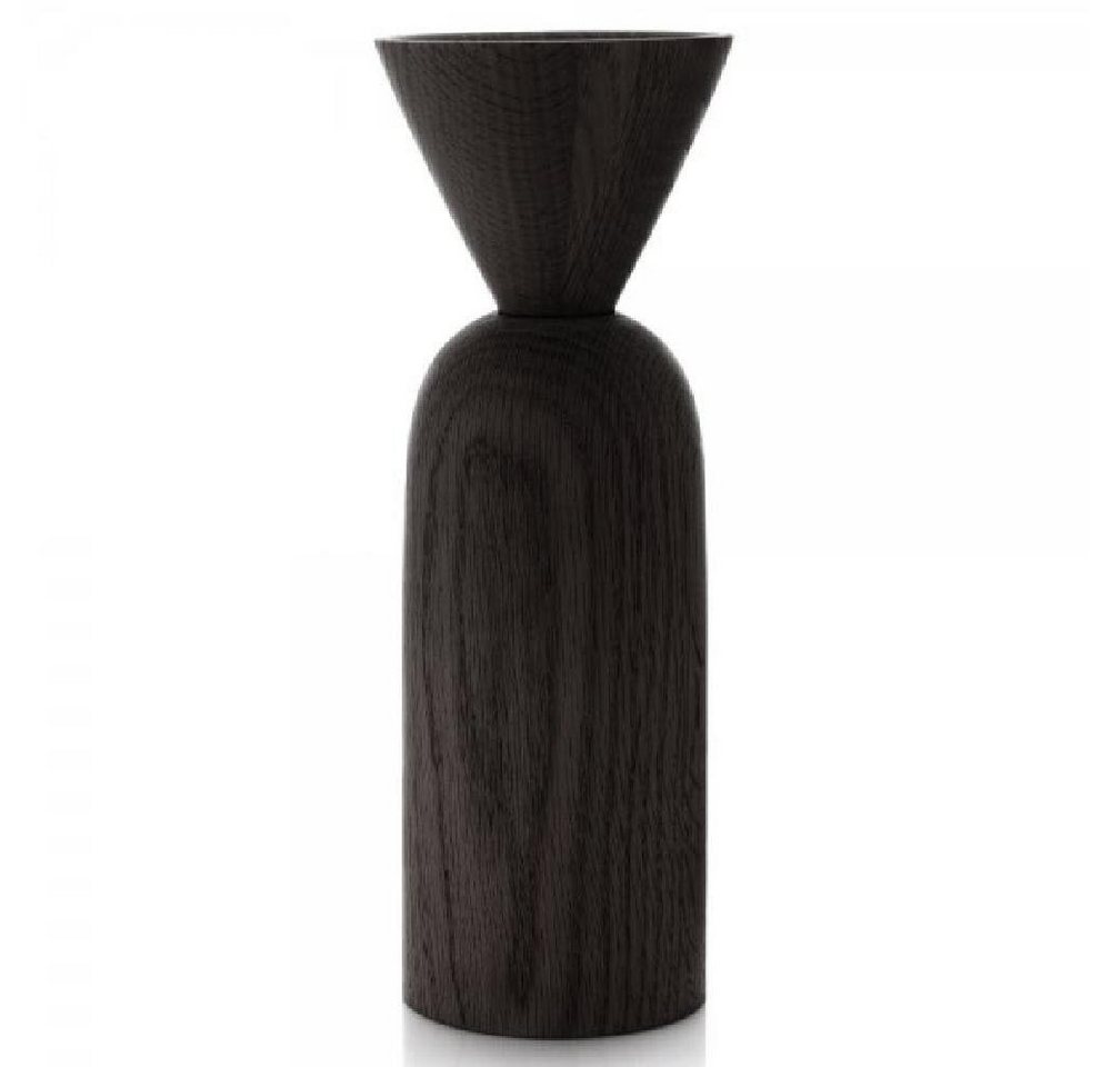 Applicata Dekovase Vase Shape Cone Eiche schwarz gebeizt von Applicata