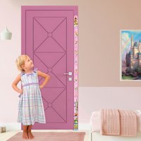 Messlatte Kleine Prinzessin, Personalisierter Name, Bunte Messlatte, Fee, Aufkleber Für Kinder von AppliqueDecals