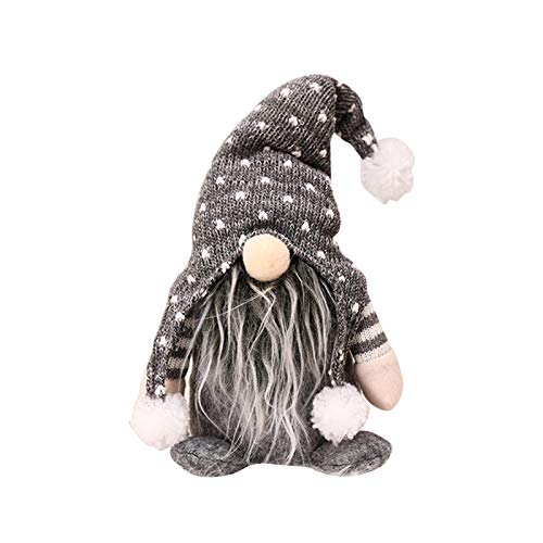 Applyvt Weihnachtswichtel Deko, Schwedische Wichtel Figuren Weihnachtsfigur, Weihnachten Santa Dolls Weihnachten Puppe Dekoration Geschenke Für Kinder von Applyvt