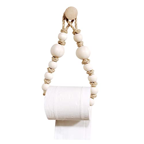 Appoo Wand-Toilettenpapierhalter | Spender für handgewebte Papierrollen,Toilettenpapierhalter, Wohnmobil-Toilettenpapierhalter für Badezimmer, Küche, Vorhanghalter von Appoo