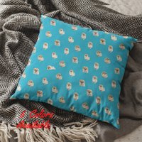 Pekinese Dekokissen, Hundeliebhaber Geschenk, All Over Print Kissen, Haustierliebhaber Geschenke Idee, Hundekissen Home Decor von AppreciationDesigns